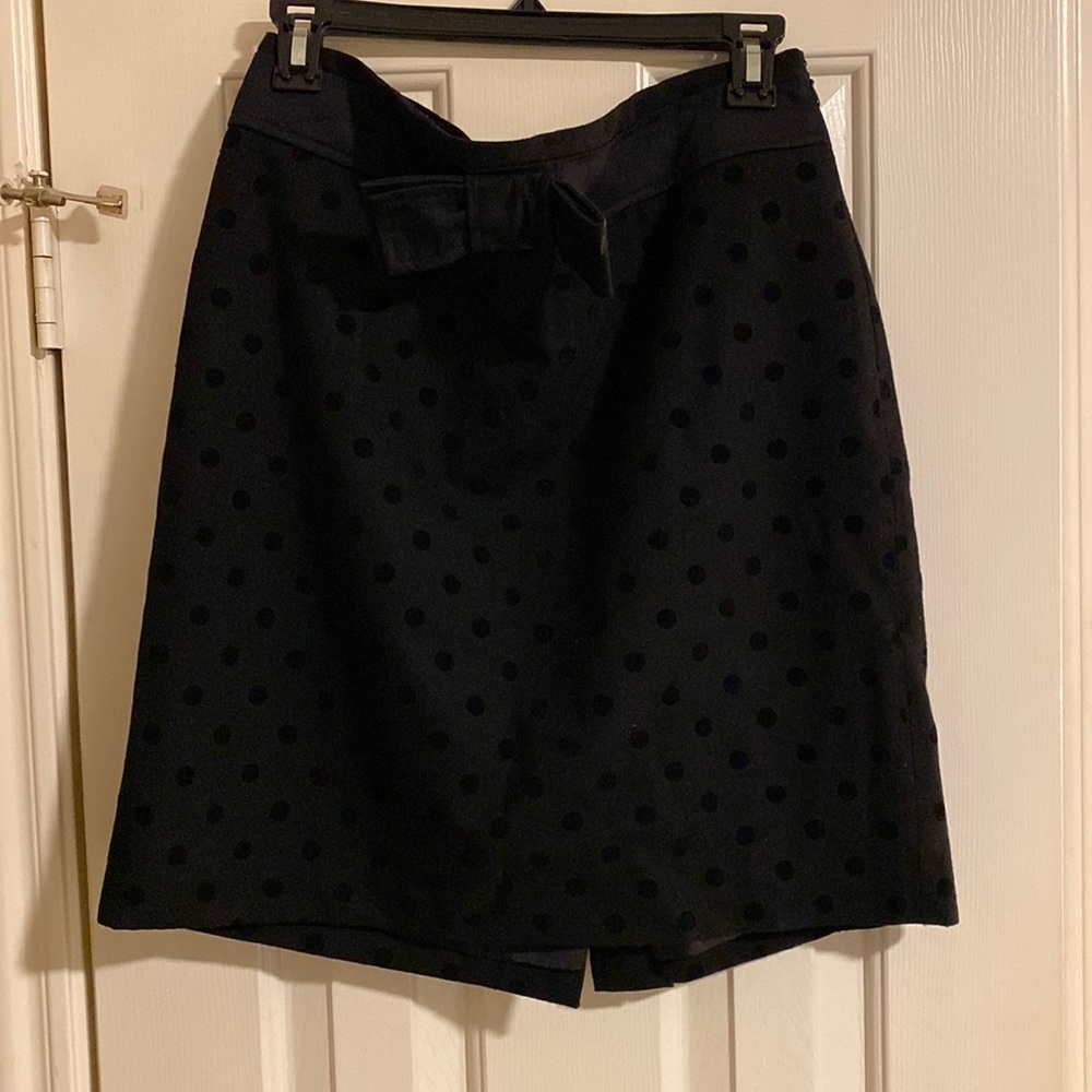 NWT Loft Polka dotted skirt